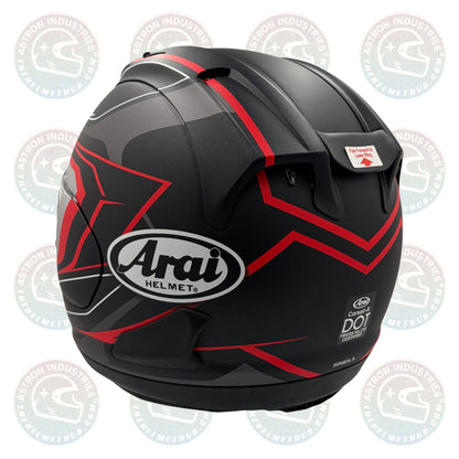 Arai Corsair - X Bracket Black Frost Motorcycle Helmet - TheHelmetHub