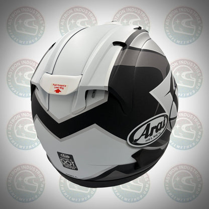 Arai Corsair - X Bracket White Frost Motorcycle Helmet - TheHelmetHub