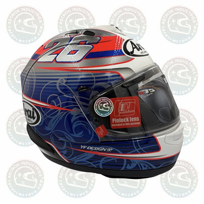 Arai Corsair - X Dani - 4 (Pedrosa) Motorcycle Helmet - TheHelmetHub