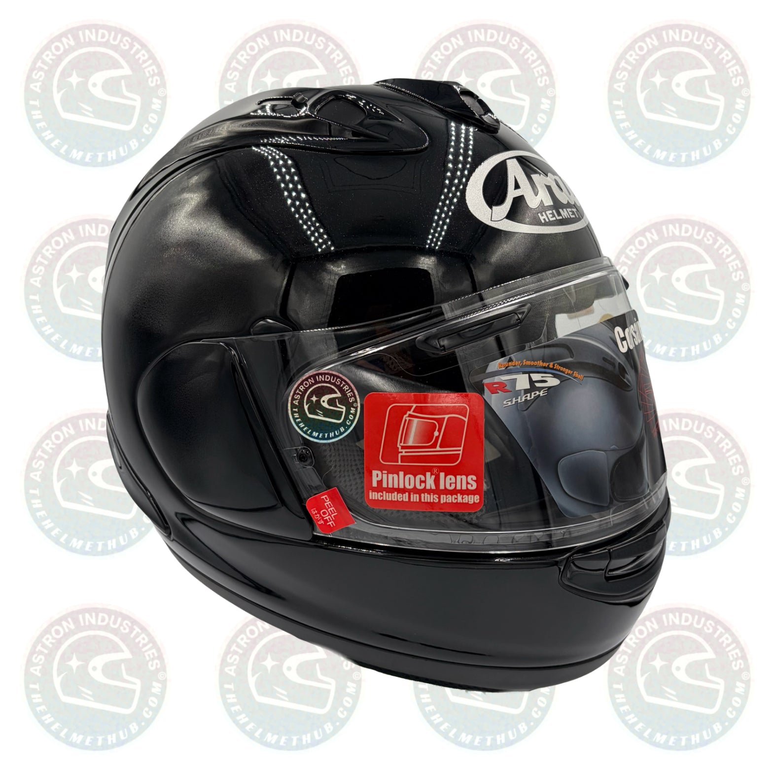 Arai Corsair - X Diamond Black Motorcyle Helmet - TheHelmetHub