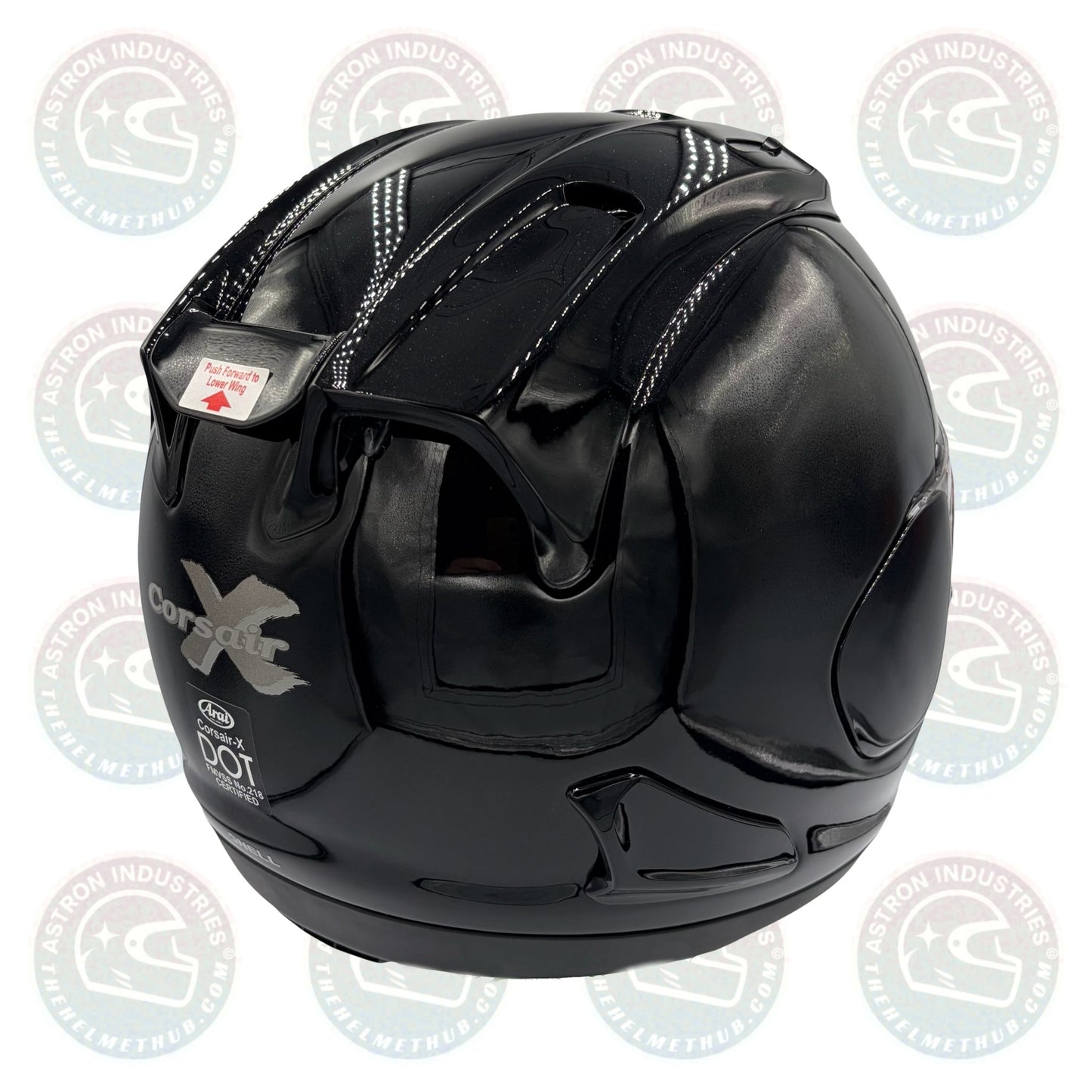 Arai Corsair - X Diamond Black Motorcyle Helmet - TheHelmetHub