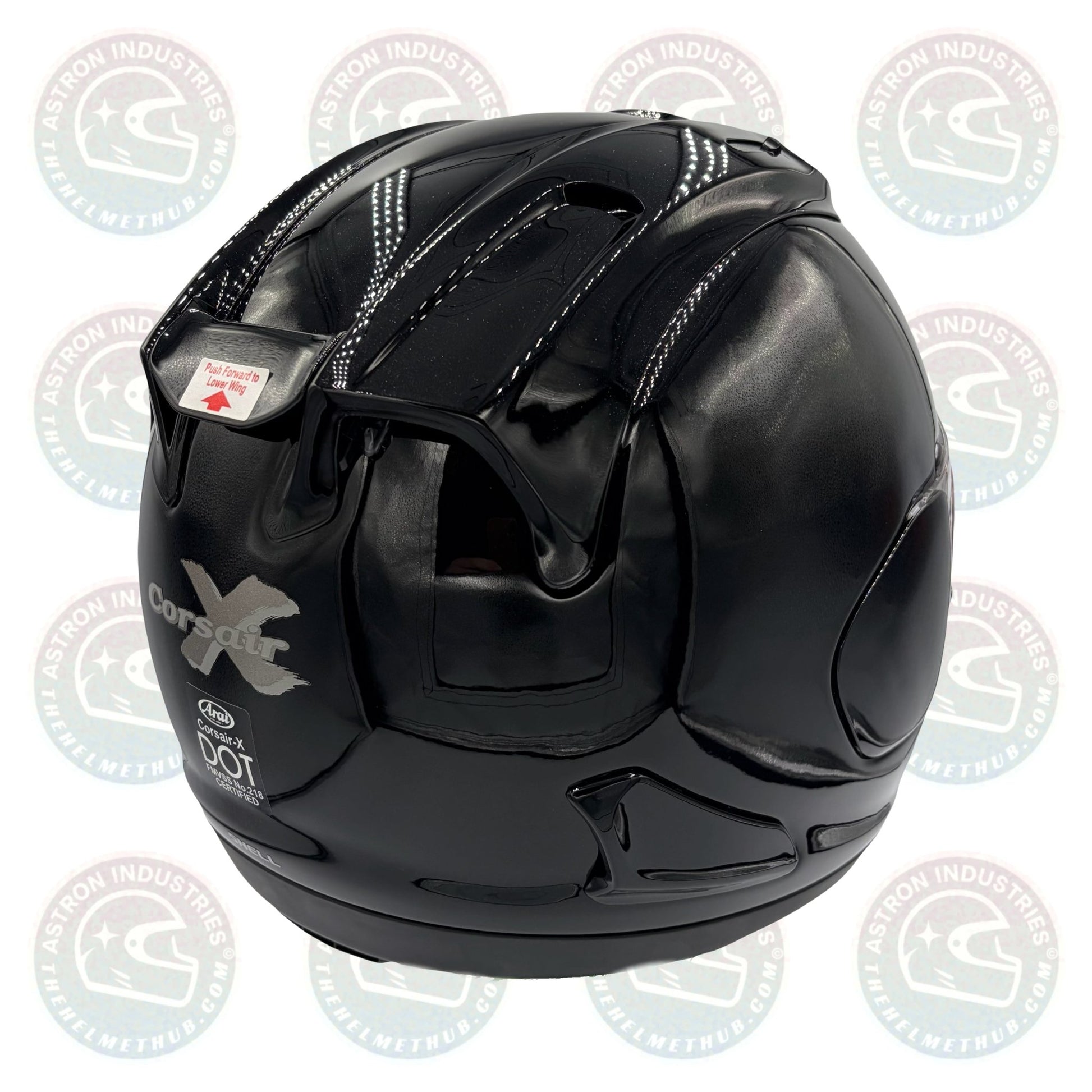 Arai Corsair - X Diamond Black Motorcyle Helmet - TheHelmetHub