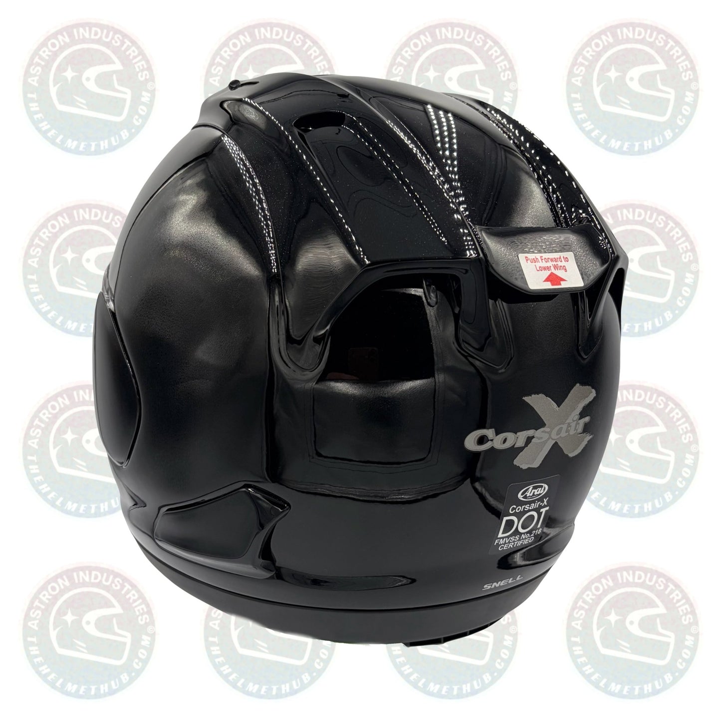 Arai Corsair - X Diamond Black Motorcyle Helmet - TheHelmetHub