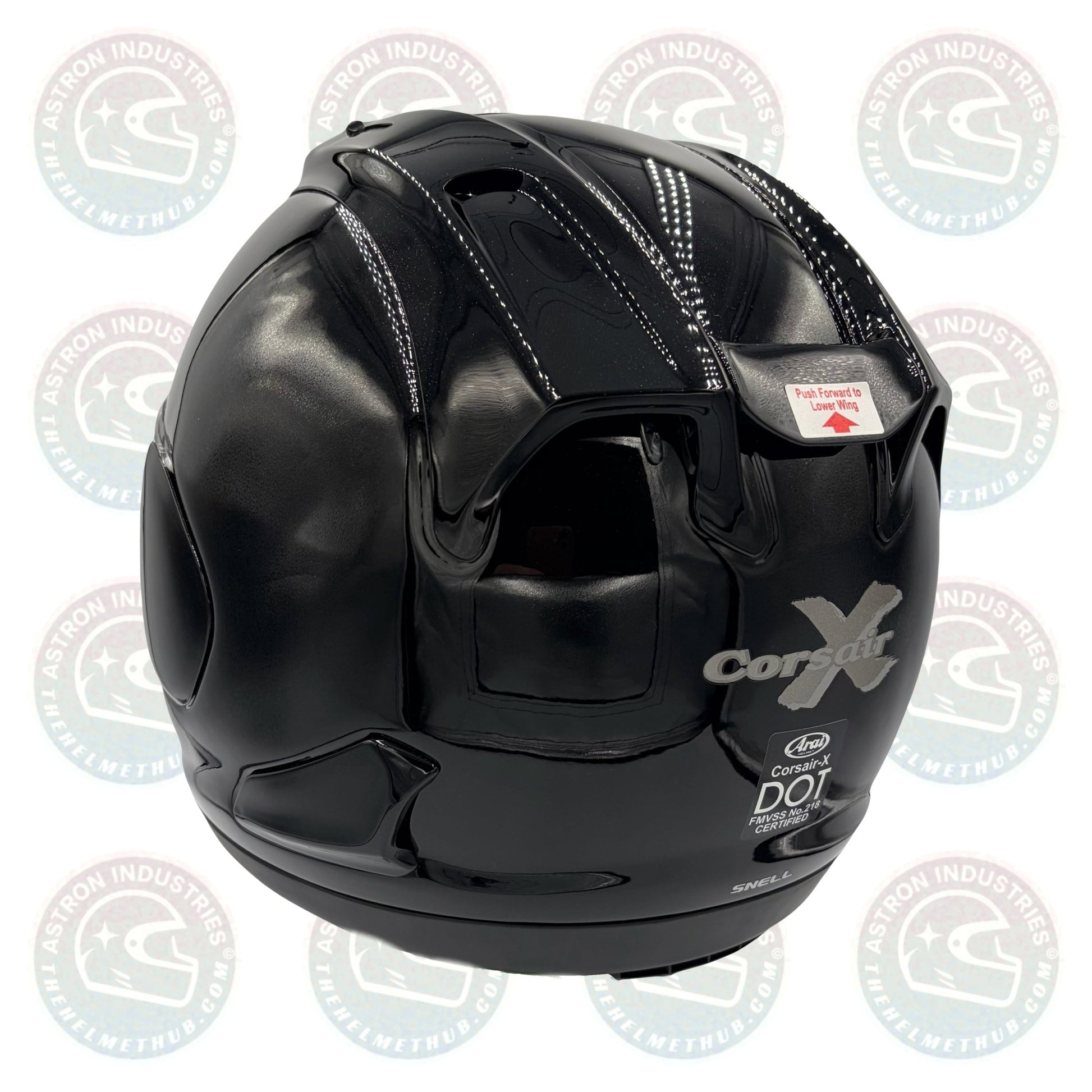 Arai Corsair - X Diamond Black Motorcyle Helmet - TheHelmetHub