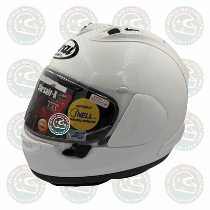 Arai Corsair - X Diamond White Motorcycle Helmet - TheHelmetHub