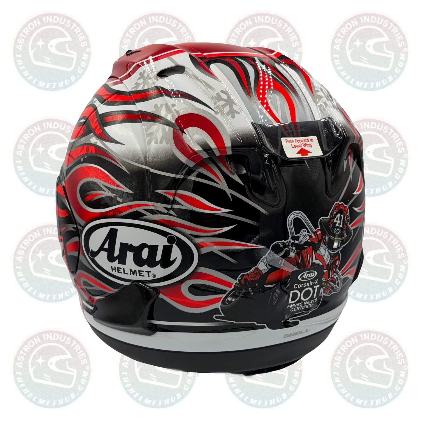 Arai Corsair - X Haga GP Motorcycle Helmet - TheHelmetHub