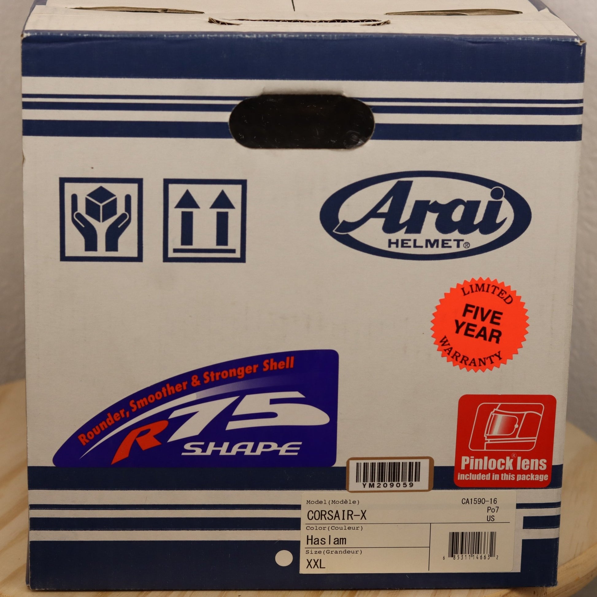 Arai Corsair - X Haslam Motorcycle Helmet - TheHelmetHub