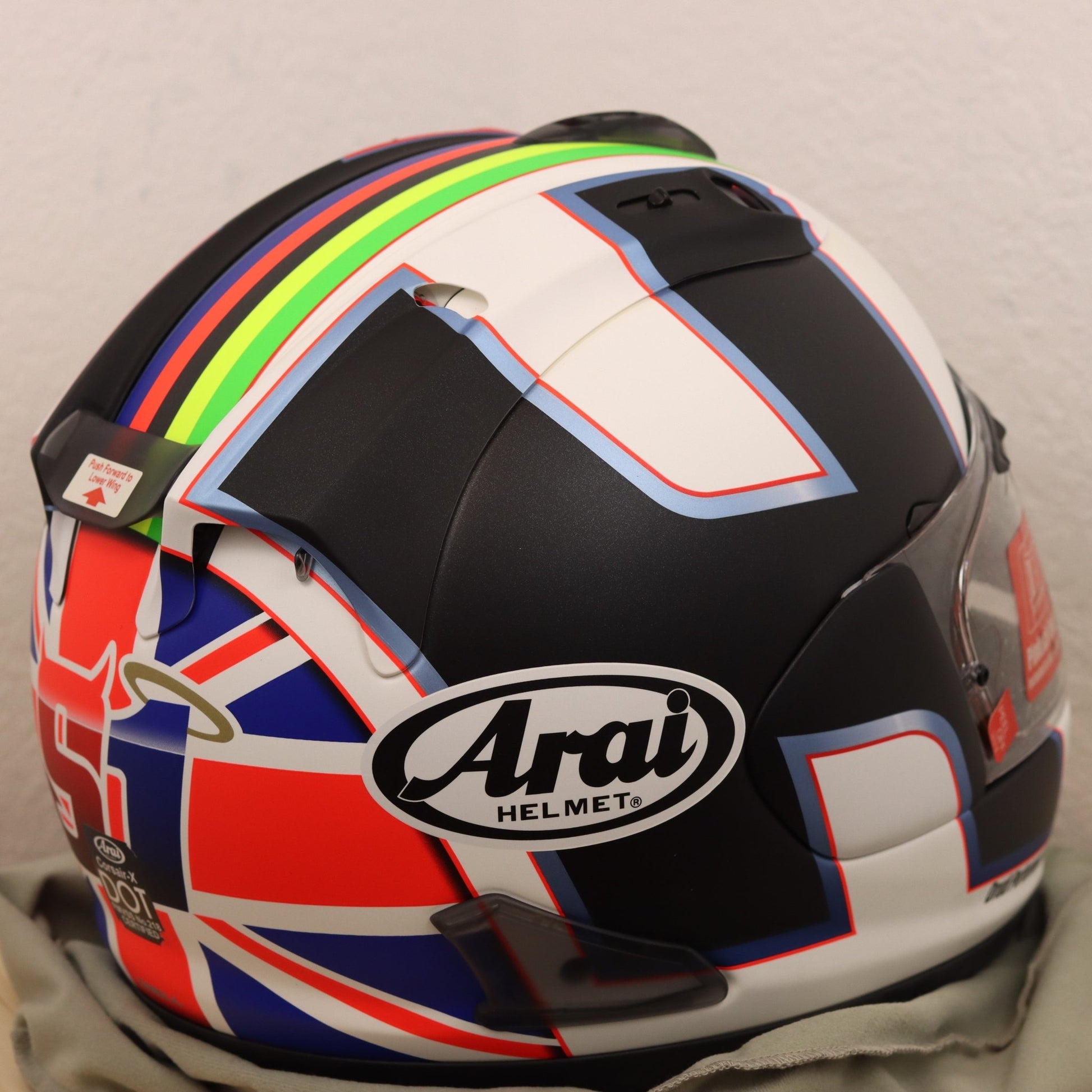 Arai Corsair - X Haslam Motorcycle Helmet - TheHelmetHub