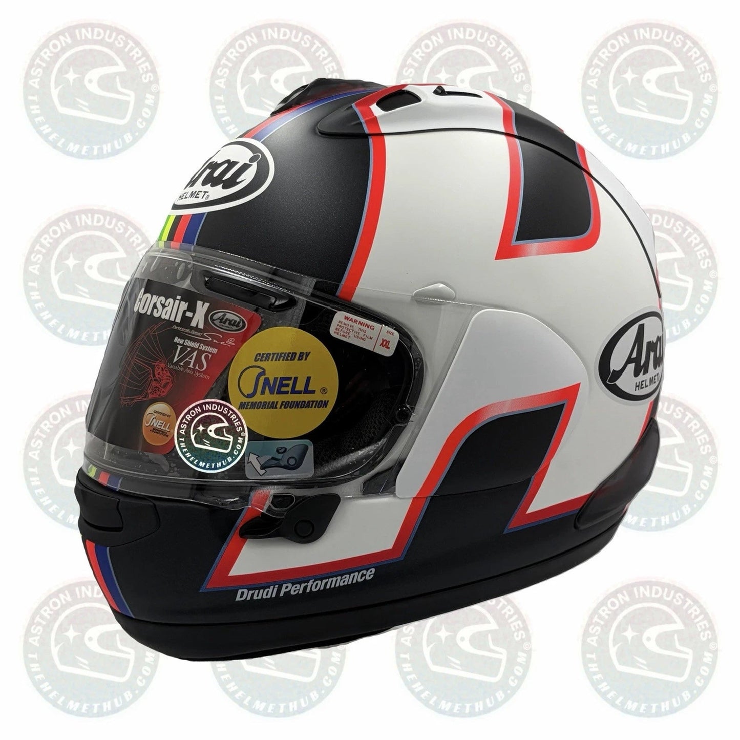 Arai Corsair - X Haslam Motorcycle Helmet - TheHelmetHub