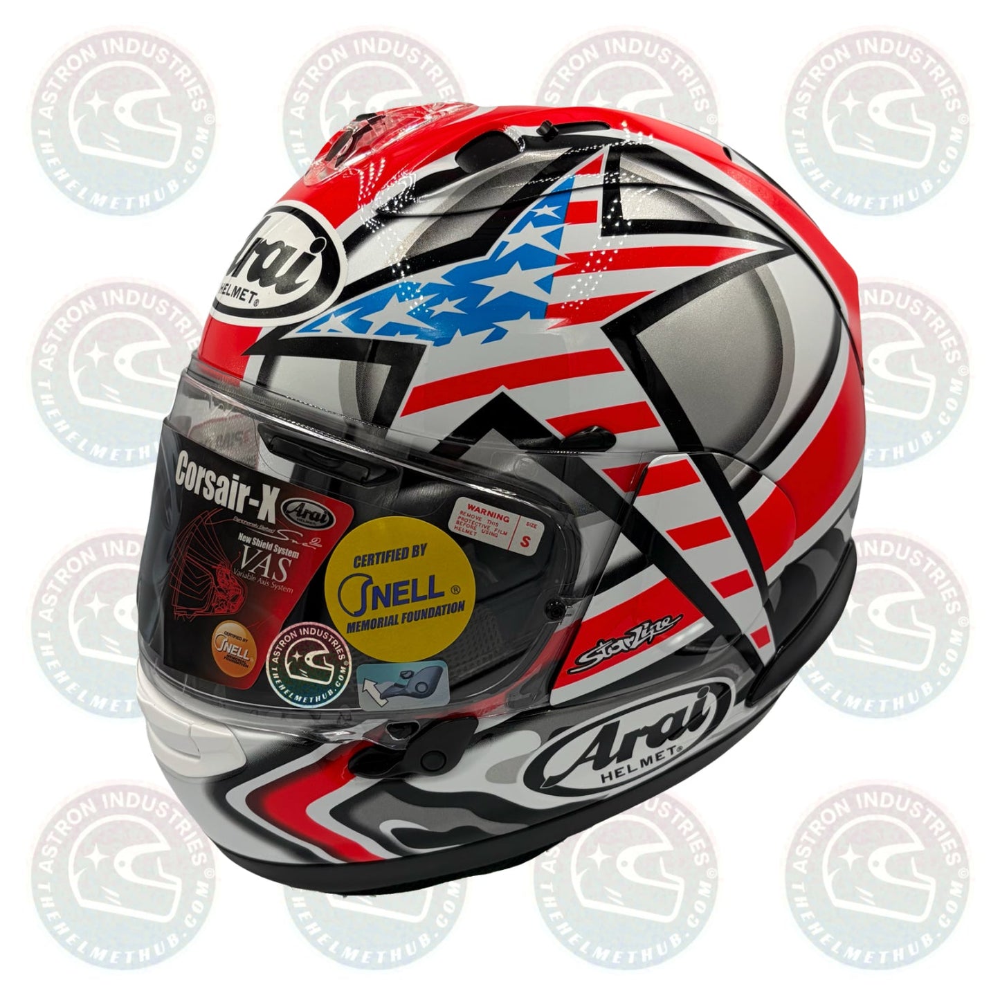 Arai Corsair - X Hayden Laguna Motorcycle Helmet - TheHelmetHub