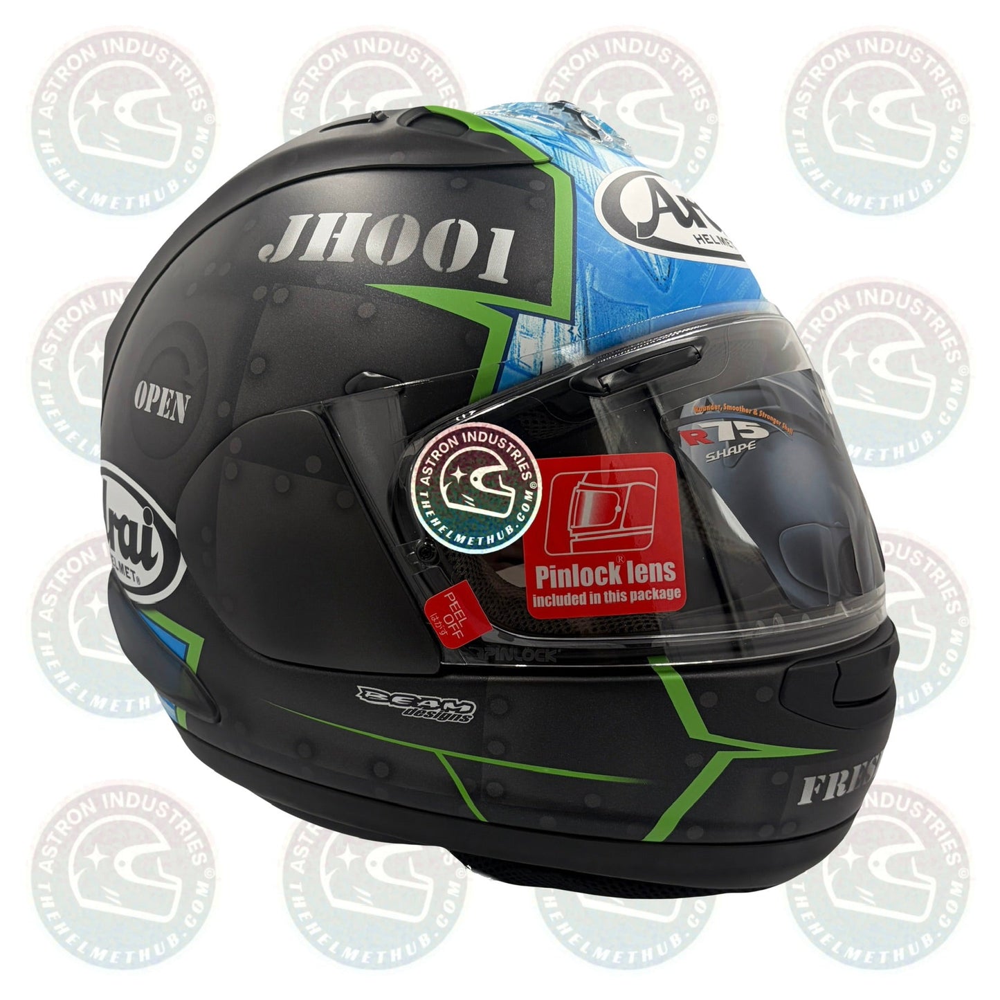 Arai Corsair - X Hayes X - 15 Motorcycle Helmet - TheHelmetHub