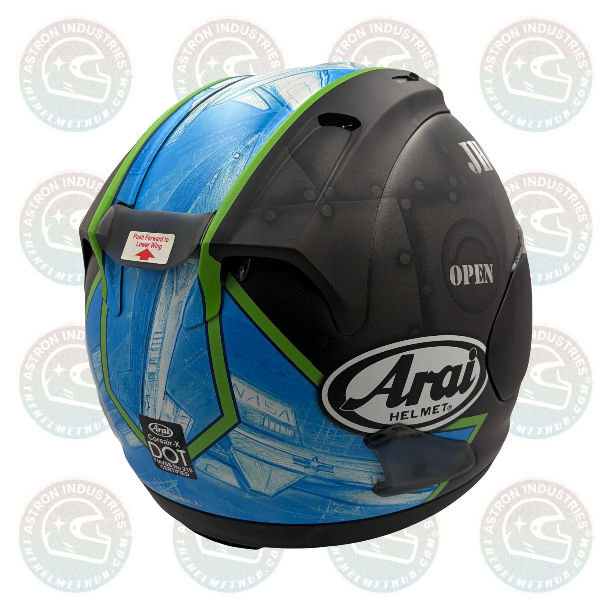 Arai Corsair - X Hayes X - 15 Motorcycle Helmet - TheHelmetHub