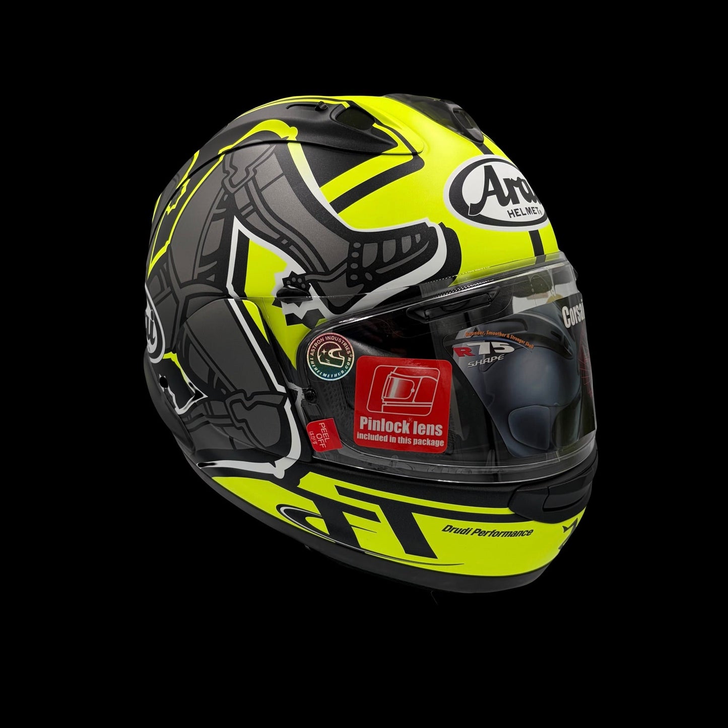 Arai Corsair - X Helmet IoM (Isle of Man) TT 2019 - TheHelmetHub