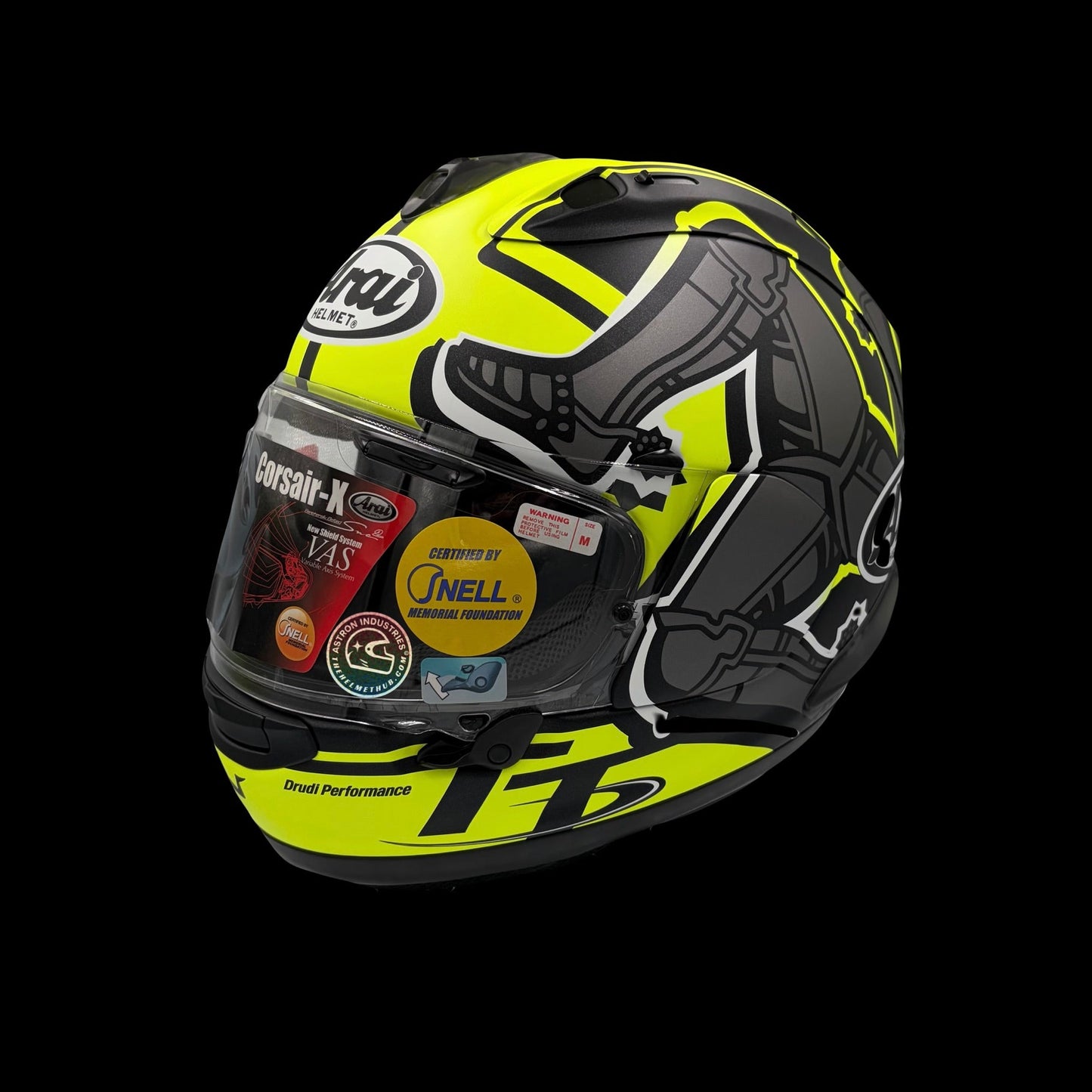 Arai Corsair - X Helmet IoM (Isle of Man) TT 2019 - TheHelmetHub