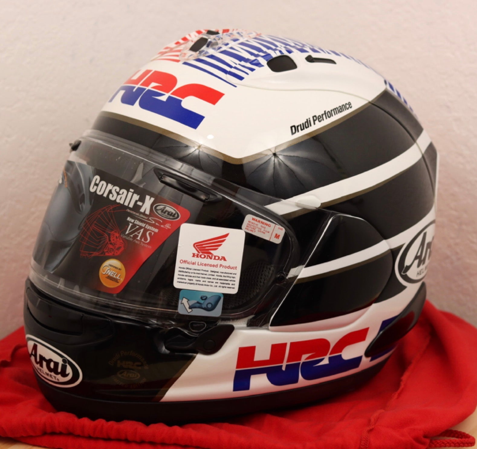 Arai Corsair - X HRC (Honda Racing Corporation) - TheHelmetHub