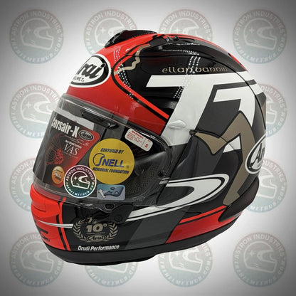Arai Corsair - X IoM (Isle of Man) TT 2018 Motorcycle Helmet - TheHelmetHub