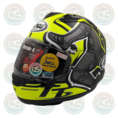 Arai Corsair - X IoM (Isle of Man) TT 2019 Motorcycle Helmet - TheHelmetHub