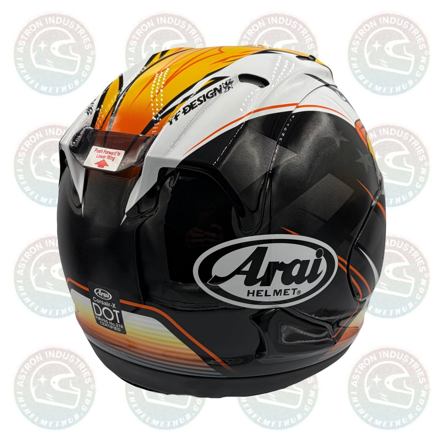 Arai Corsair - X Kenny Roberts KR2 Motorcycle Helmet - TheHelmetHub
