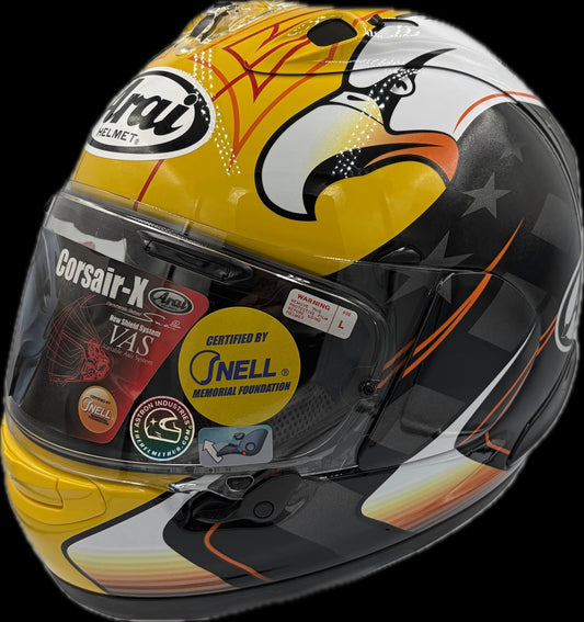 Arai Corsair - X Kenny Roberts KR2 Motorcycle Helmet - TheHelmetHub