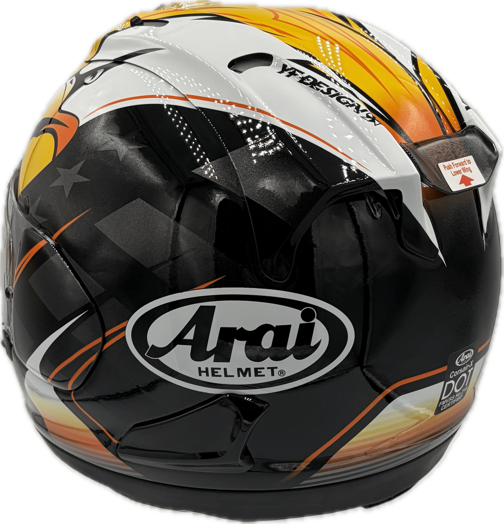Arai Corsair - X Kenny Roberts KR2 Motorcycle Helmet - TheHelmetHub