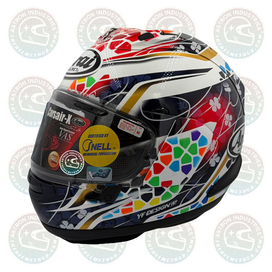 Arai Corsair-X Nakagami 3 Replica Motorcycle Helmet - TheHelmetHub