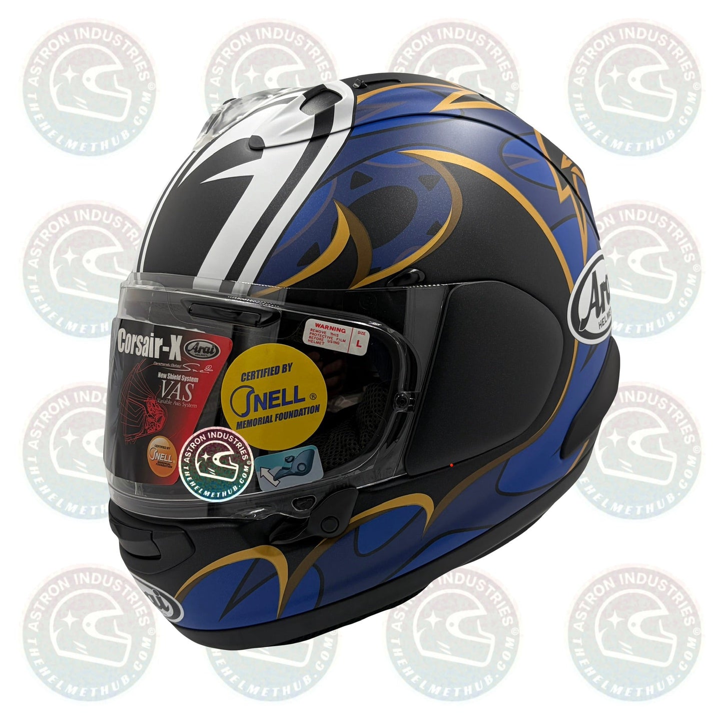 Arai Corsair - X Nakasuga 21 Motorcycle Helmet - TheHelmetHub