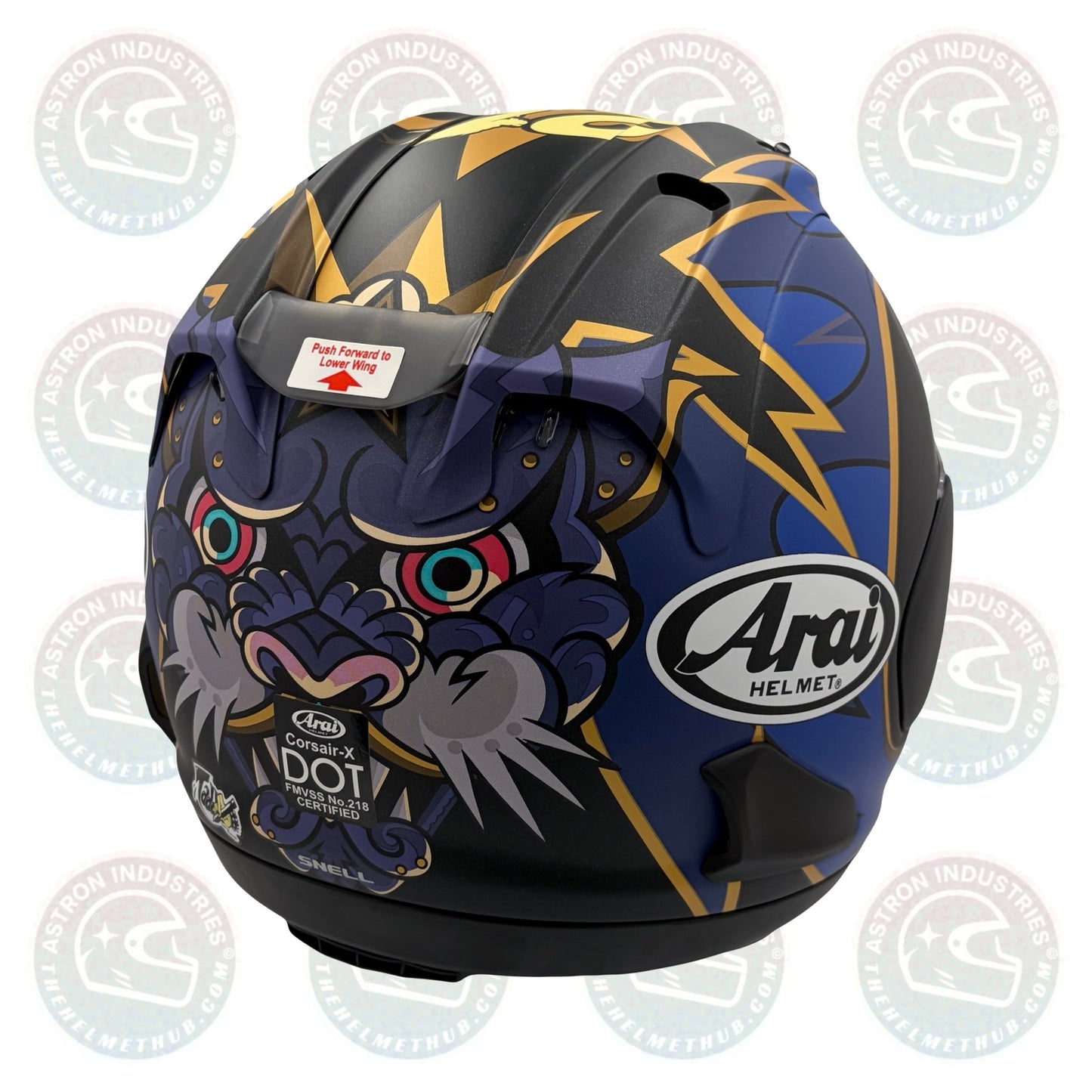 Arai Corsair - X Nakasuga 21 Motorcycle Helmet - TheHelmetHub