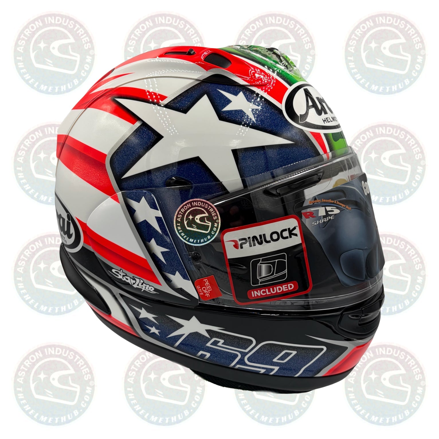Arai Corsair - X Nicky - 6 Motorcycle Helmet - TheHelmetHub