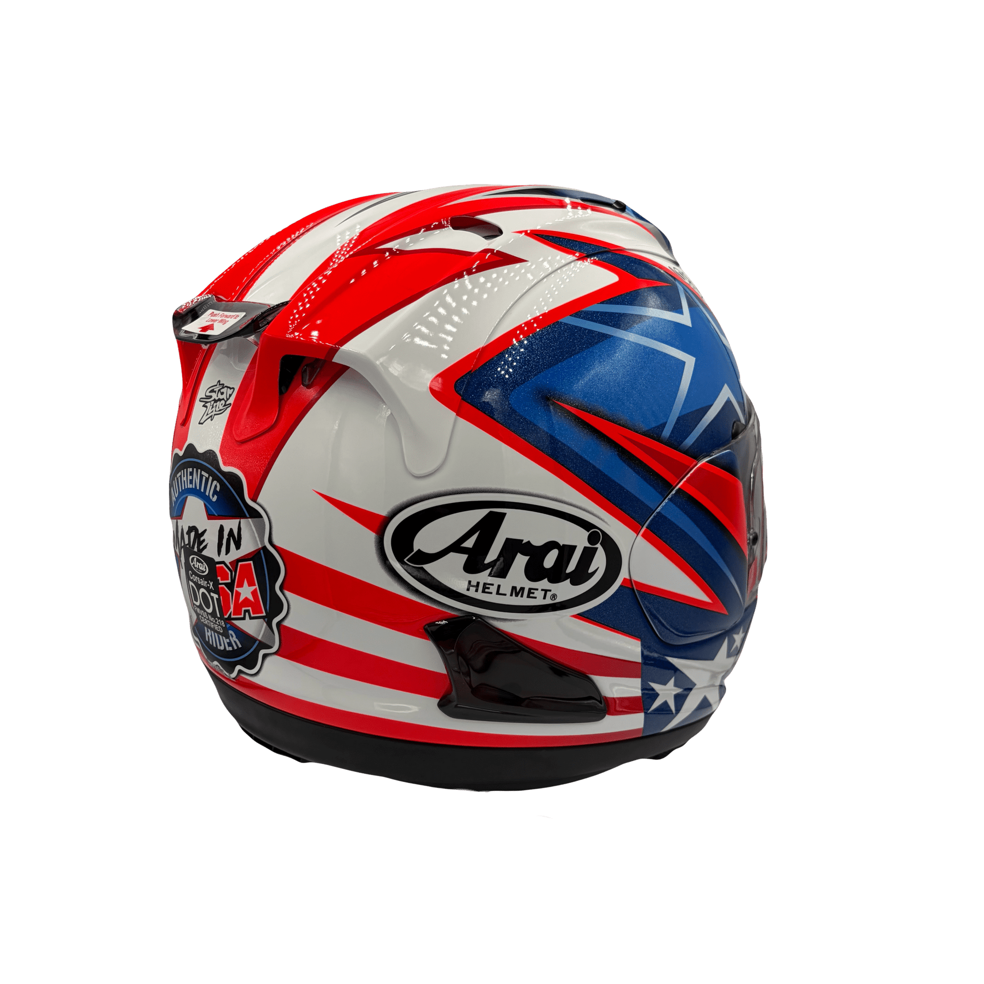 Arai Corsair - X Nicky Hayden "Starline 7" Tribute Motorcycle Helmet - TheHelmetHub