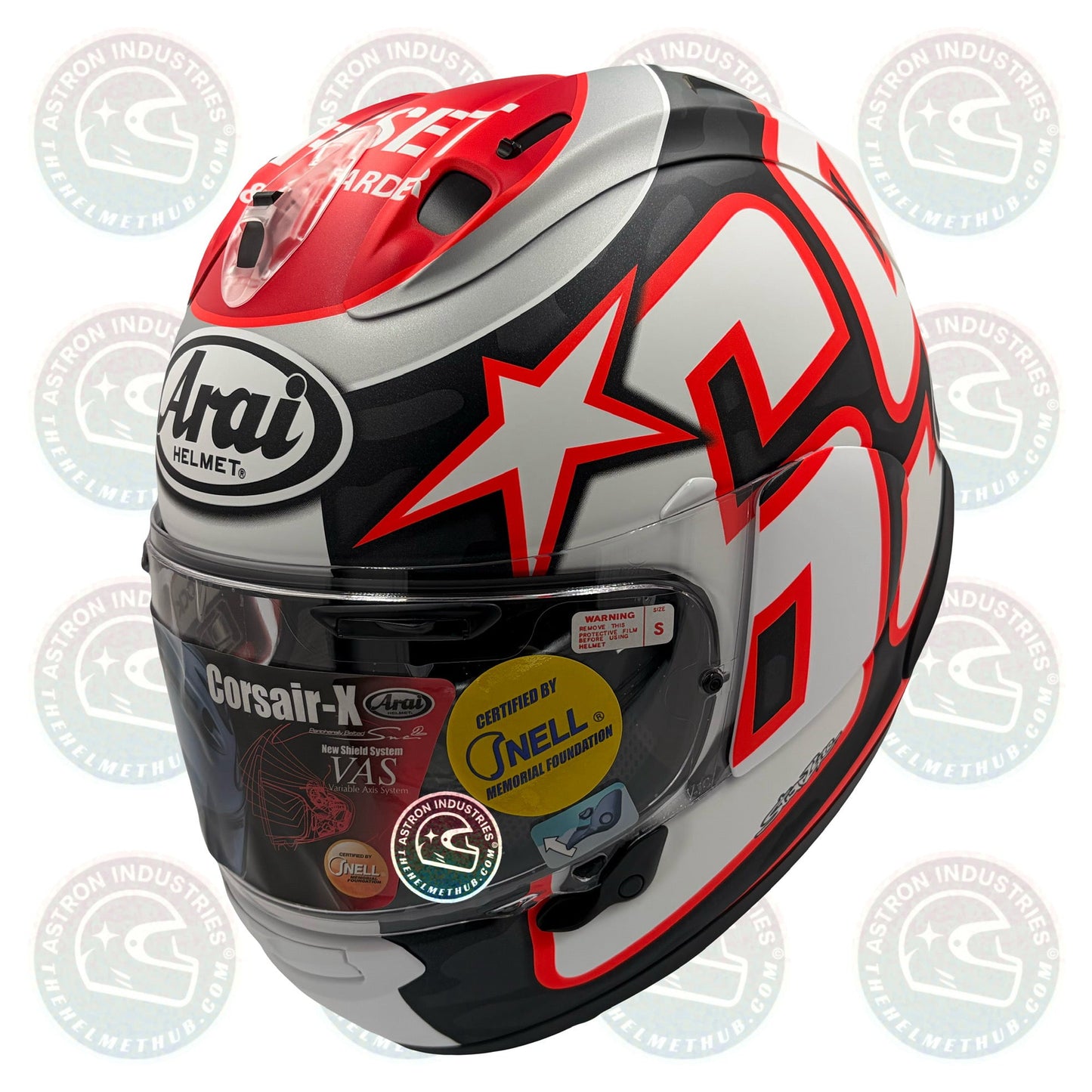 Arai Corsair - X Nicky Reset Motorcycle Helmet - TheHelmetHub