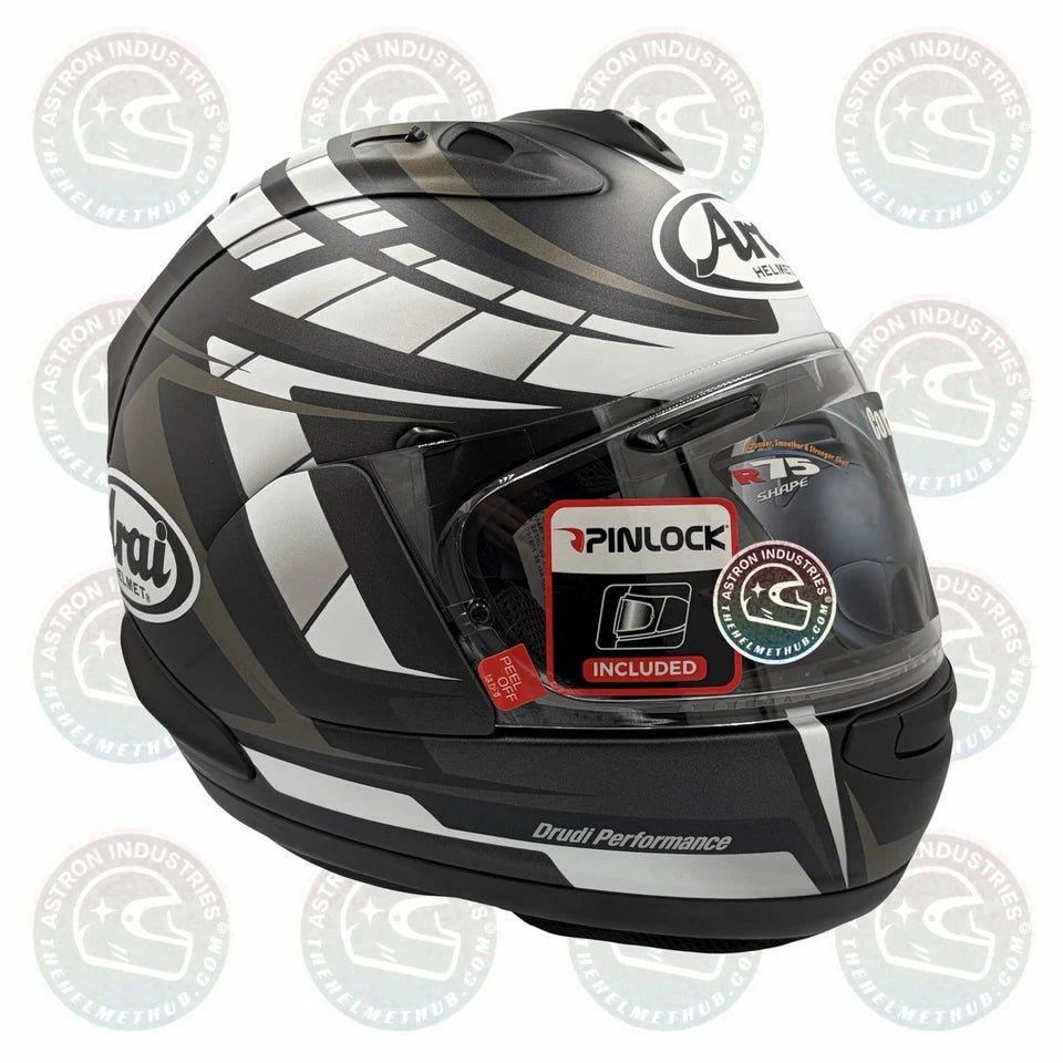 Arai Corsair - X Planet Black Frost Motorcycle Helmet - TheHelmetHub