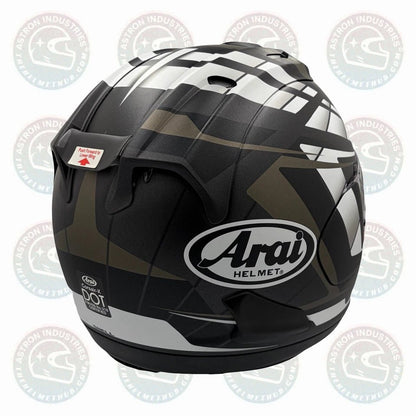 Arai Corsair - X Planet Black Frost Motorcycle Helmet - TheHelmetHub