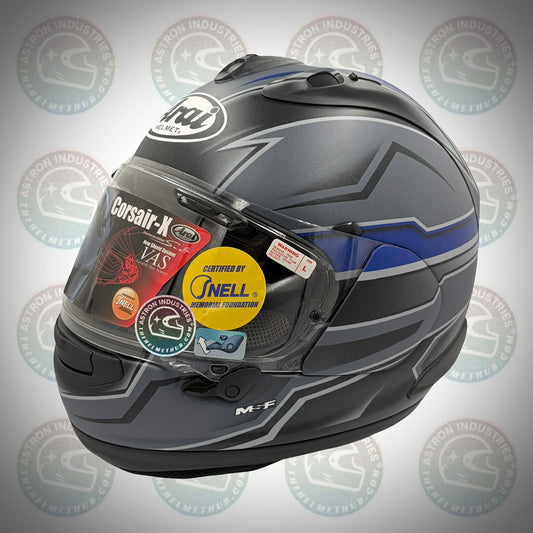 Arai Corsair - X Scope Black Frost Motorcycle Helmet - TheHelmetHub