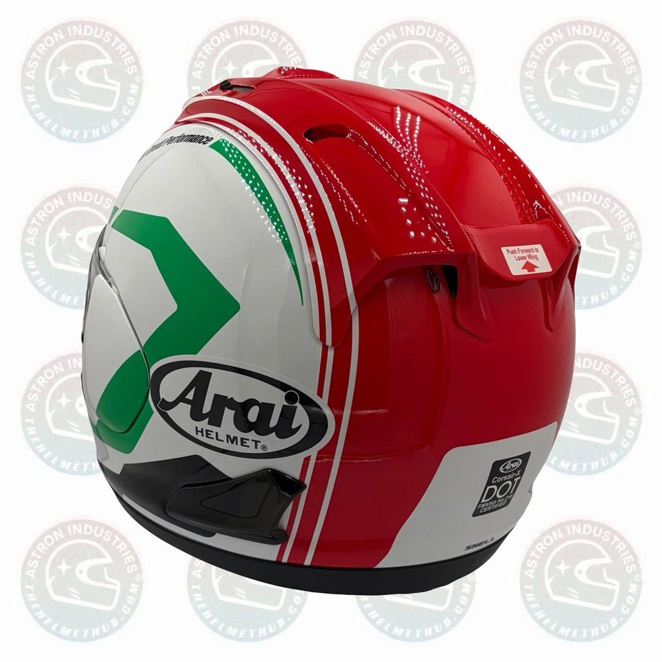 Arai Corsair - X Statement Corsa Motorcycle Helmet - TheHelmetHub