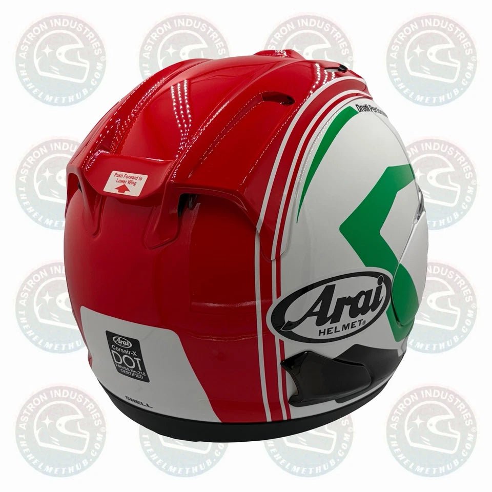 Arai Corsair - X Statement Corsa Motorcycle Helmet - TheHelmetHub