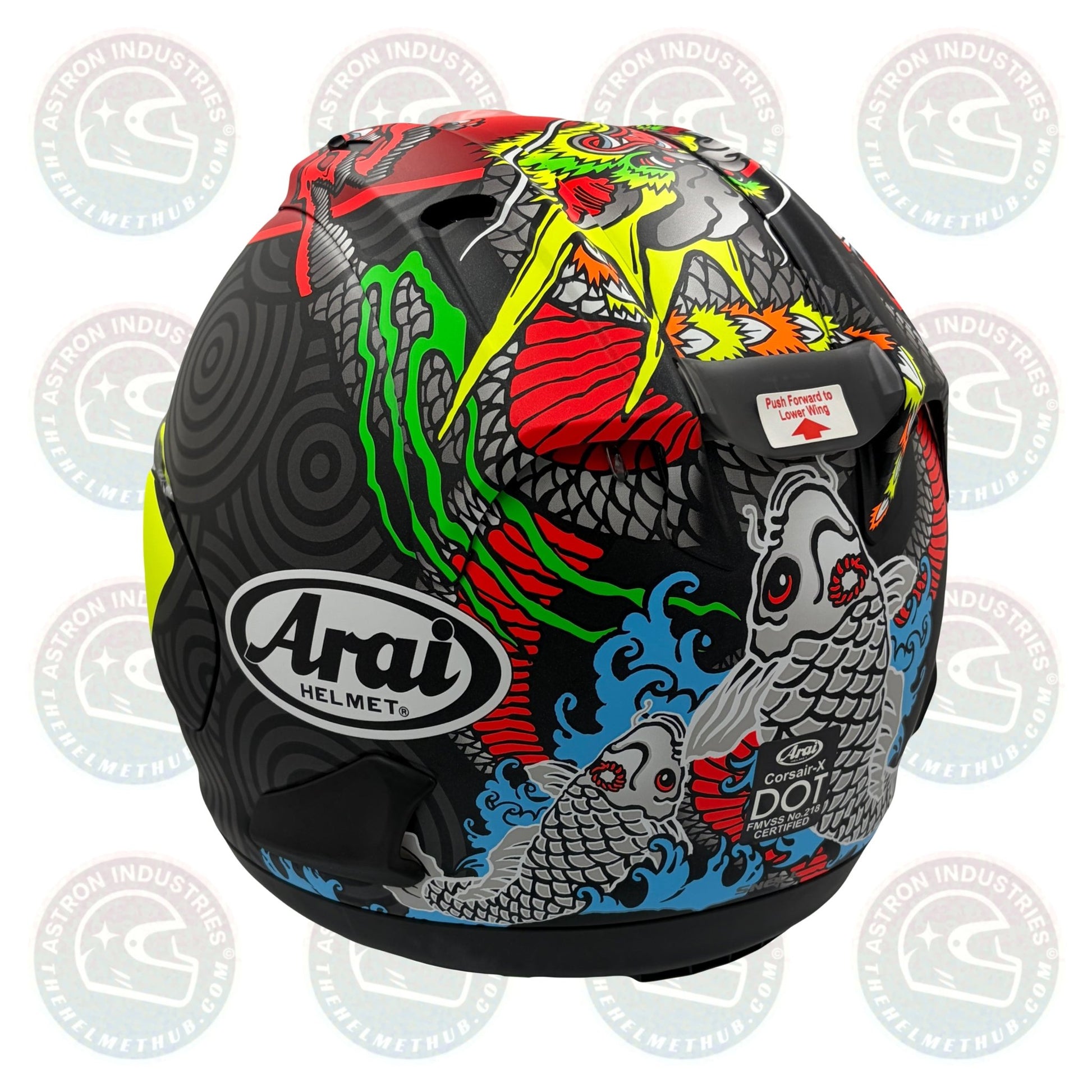 Arai Corsair - X Tatsuki Motorcycle Helmet - TheHelmetHub