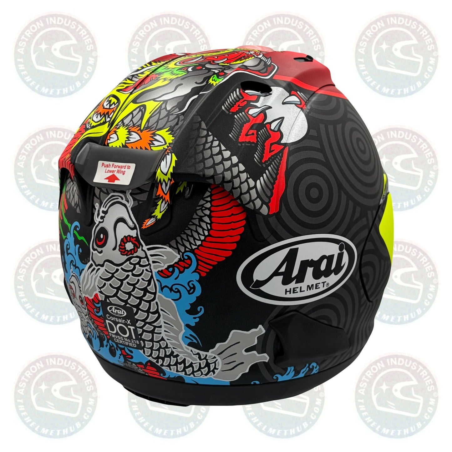 Arai Corsair - X Tatsuki Motorcycle Helmet - TheHelmetHub