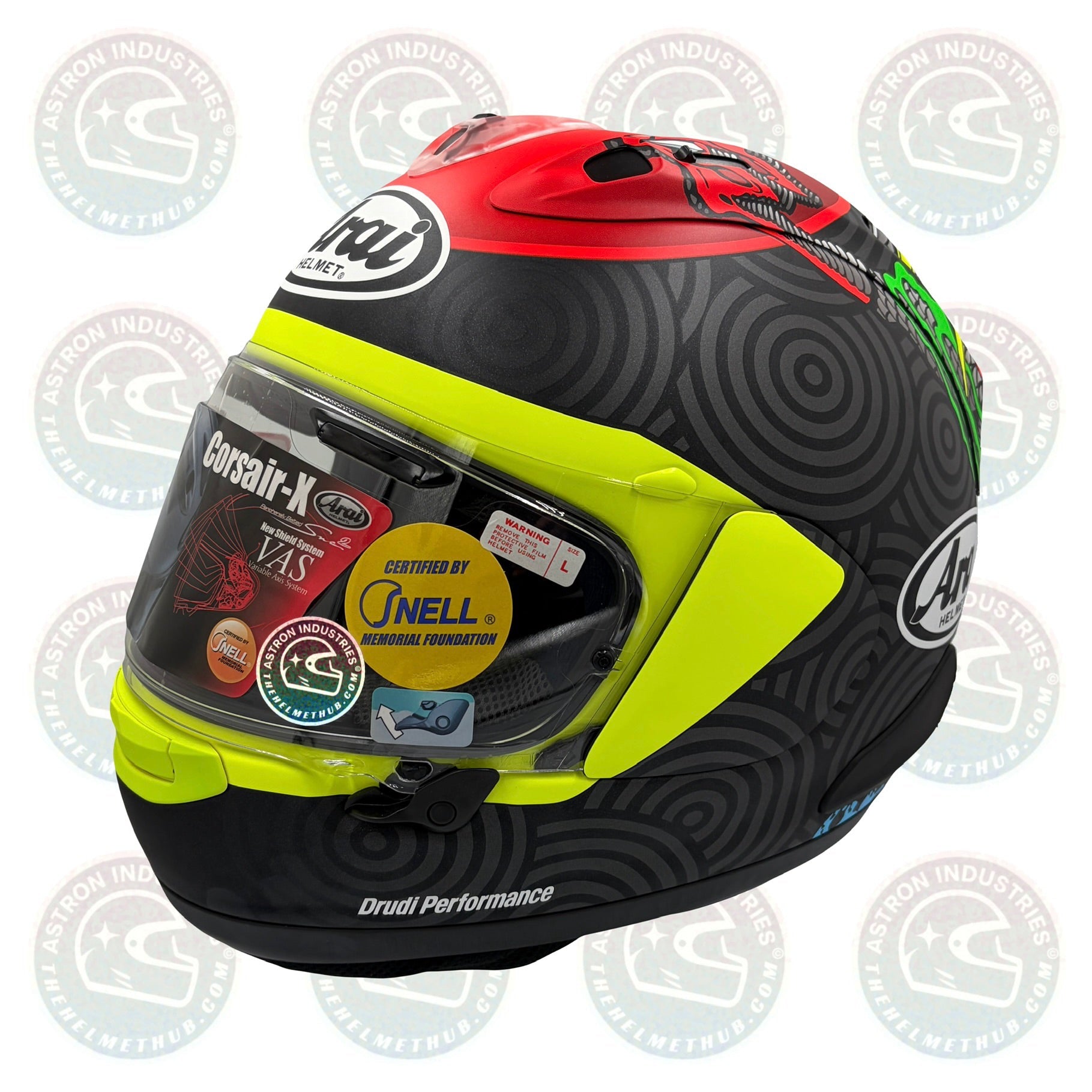 Arai Corsair - X Tatsuki Motorcycle Helmet - TheHelmetHub