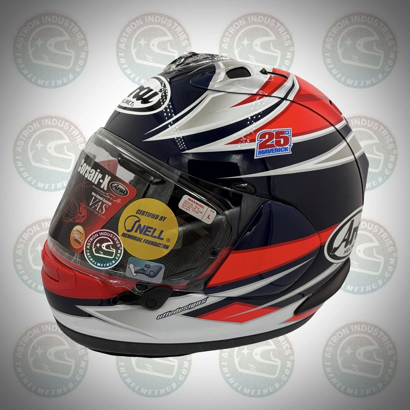 Arai Corsair - X Vinales Motorcycle Helmet - TheHelmetHub