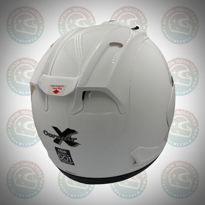 Arai Corsair - X White Motorcycle Helmet - TheHelmetHub