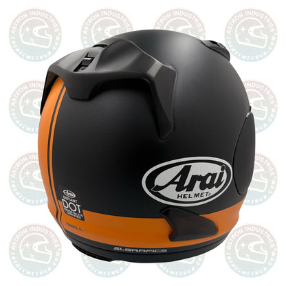 Arai Defiant Base Orange Motorcycle Helmet - TheHelmetHub