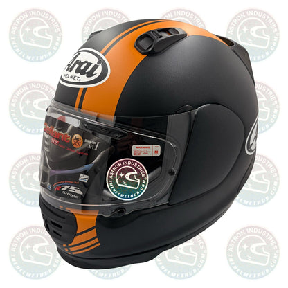 Arai Defiant Base Orange Motorcycle Helmet - TheHelmetHub