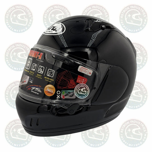 Arai Defiant-X Black Motorcycle Helmet - TheHelmetHub