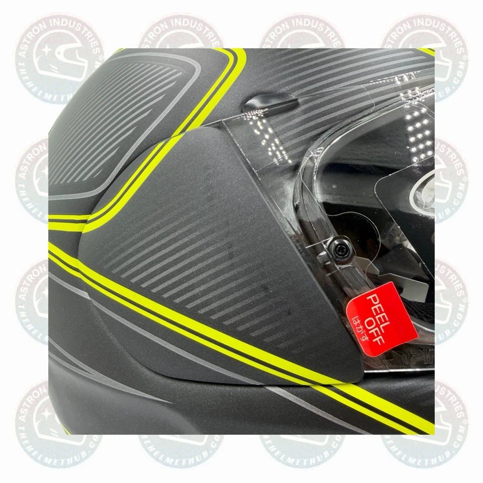 Arai Defiant - X Diablo Yellow Factory Defect Motorcycle Helmet - TheHelmetHub