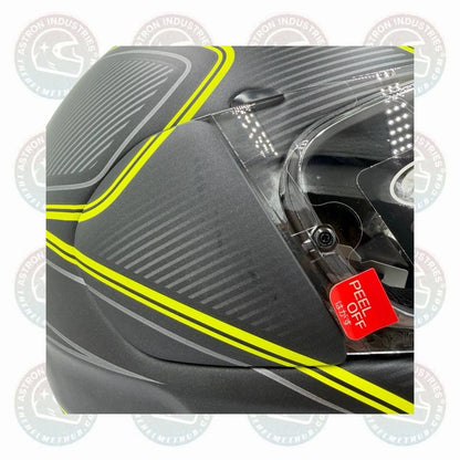 Arai Defiant - X Diablo Yellow Factory Defect Motorcycle Helmet - TheHelmetHub
