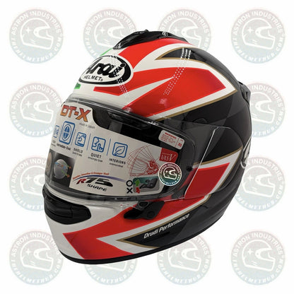 Arai DT - X Italy Flag Motorcycle Helmet - TheHelmetHub