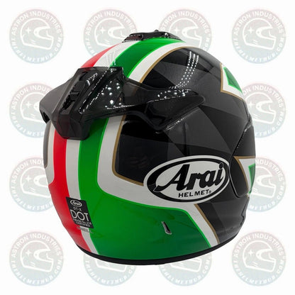 Arai DT - X Italy Flag Motorcycle Helmet - TheHelmetHub