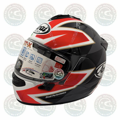 Arai DT - X Italy Flag Motorcycle Helmet - TheHelmetHub