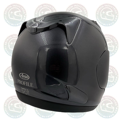 Arai Profile Aluminum Grey Motorcycle Helmet - TheHelmetHub