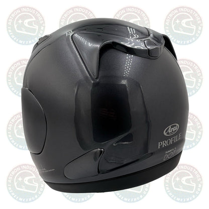 Arai Profile Aluminum Grey Motorcycle Helmet - TheHelmetHub